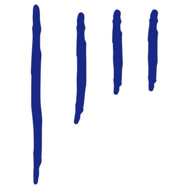 Elle çizilmiş, gevşek ve şirin bir ampul sembolü. Kaba ve şık bir izlenim. Vektör illüstrasyonu.