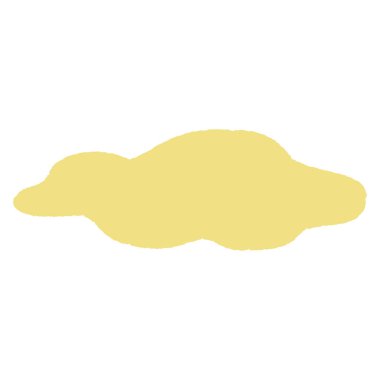 Elle çizilmiş, gevşek ve sevimli bir sidik örneği. Kaba ve şık bir izlenim. Vektör illüstrasyonu.