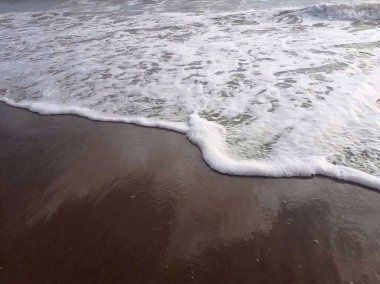 dalgalar deniz kıyısında