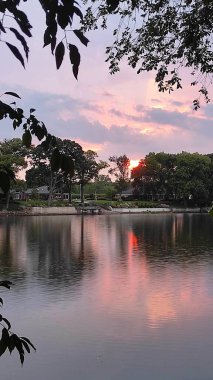 Akşamları ufukta güneş batarken çekilen film.