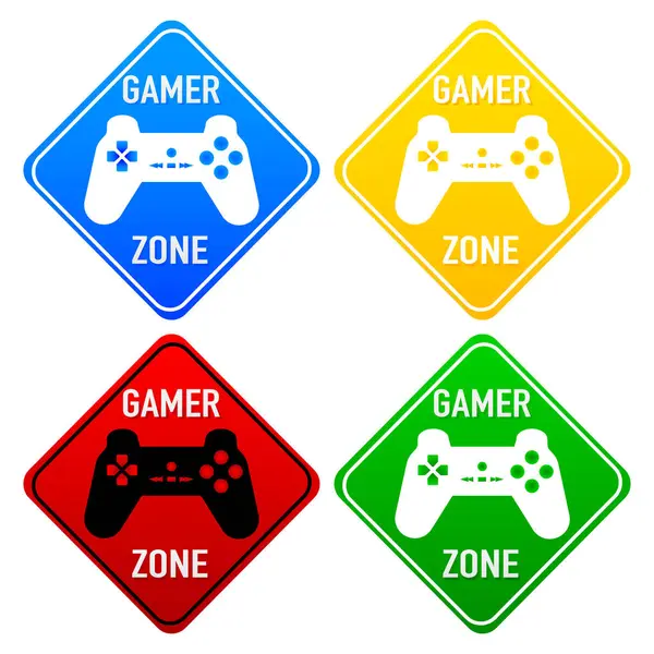 Oyun alanı grup sınıflandırması ayarlandı. Vektör illüstrasyonu