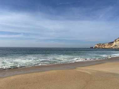 Akdeniz kıyısı manzarası, İsrail eyaleti.