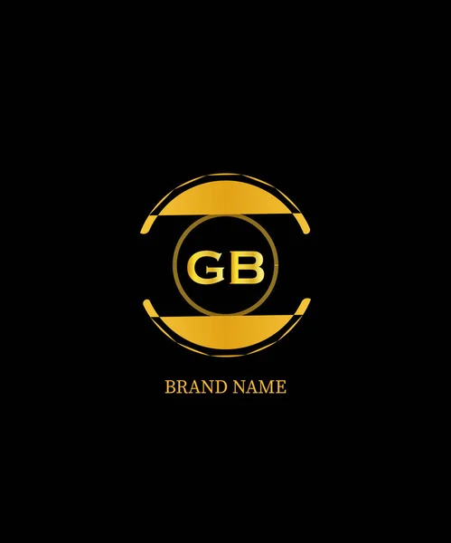 GB Harf Logosu Tasarımı. Eşsiz Çekici Yaratıcı Modern İlk GB Başlangıç tabanlı Harf Simgesi Logosu