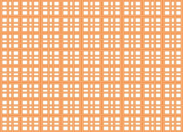 Matt vektör grafik illüstrasyonunda kare deliğin altında beyaz arkaplan üzerinde turuncu desensiz kumaş dokusu