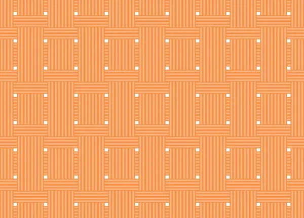Mat vektör grafik illüstrasyonunda kare delikli turuncu mat dikişsiz kumaş dokusu arkaplanı