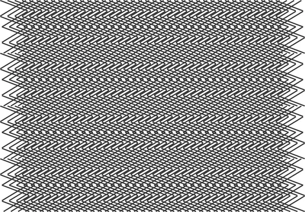 Beyaz arkaplan vektörü grafiğinde üçgen siyah dikişsiz çizgi deseni dokusu 