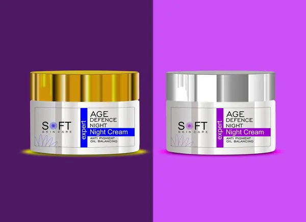 Etiketli Kozmetik Krem Kapsülü