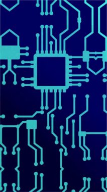 Yapay Zeka Mavi Devre Canlandırması