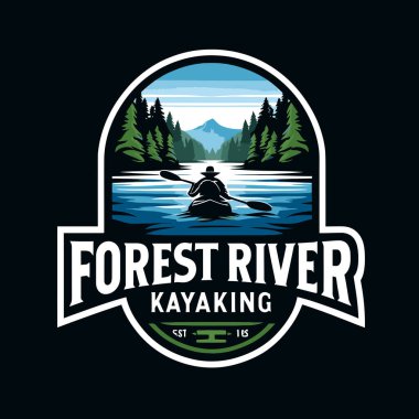 Dağ ormanı ırmağıyla nehir nehri