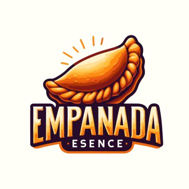 İspanyol yemeği veya restoranı için logo tasarımının vektör çizimi.