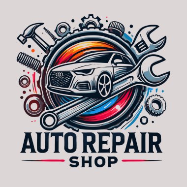Araba sevenler için süper araba logosu