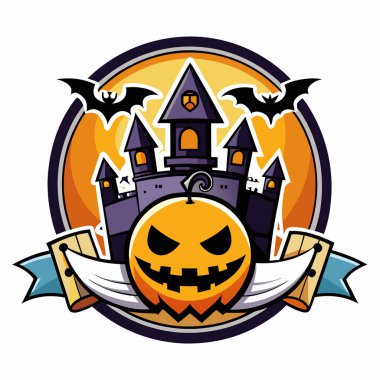 Cadılar Bayramı aşığı için Cadılar Bayramı logosu