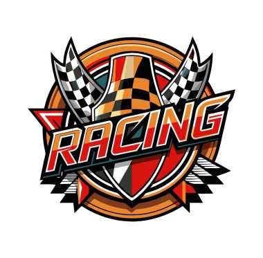 Yarış arabası vektör çizimi