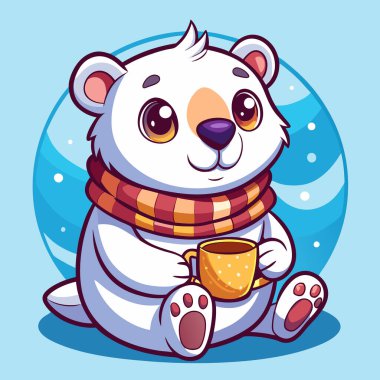 Şirin vektör çizimi tasarımı