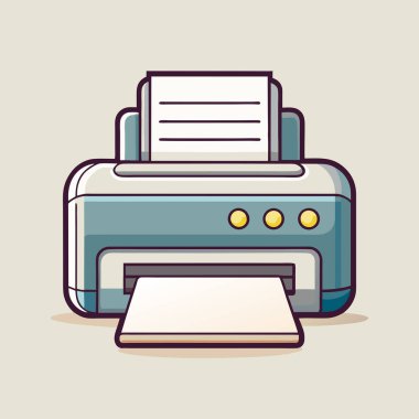 Yazıcılı kağıt yazıcısı