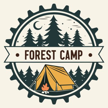 Vektör biçiminde vintage logo