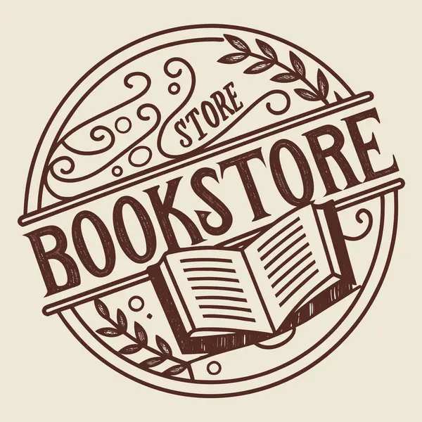 Vektör çizimi, el çizimi çizimi, bir mağazanın logosu.