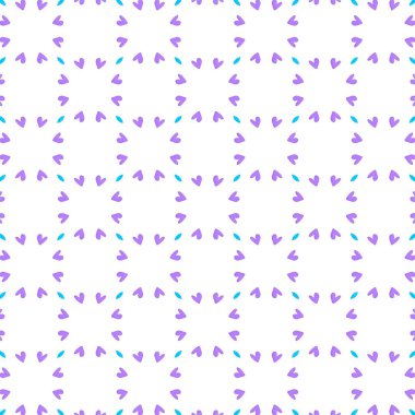 Tekrarlayan güzel bir geometrik desen tasarımı. Moda tasarımı için şaşırtıcı bir yineleme..