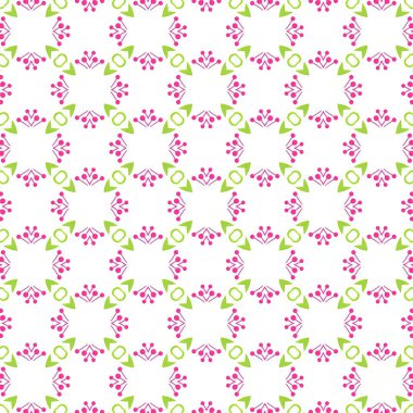 Tekrarlayan güzel bir geometrik desen tasarımı. Moda tasarımı için şaşırtıcı bir yineleme..