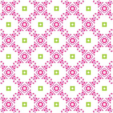 Tekrarlayan güzel bir geometrik desen tasarımı. Moda tasarımı için şaşırtıcı bir yineleme..