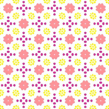 Tekrarlayan güzel bir geometrik desen tasarımı. Moda tasarımı için şaşırtıcı bir yineleme..