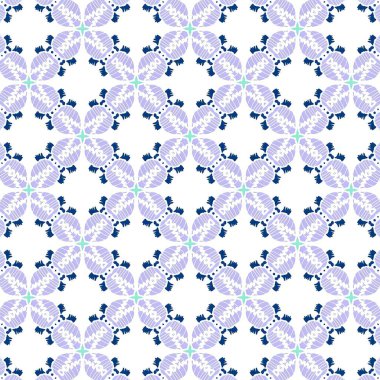 Tekrarlayan güzel bir geometrik desen tasarımı. Moda tasarımı için şaşırtıcı bir yineleme..