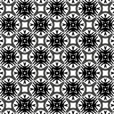 Tekrarlayan güzel bir geometrik desen tasarımı. Moda tasarımı için şaşırtıcı bir yineleme..