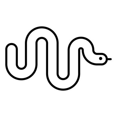 Yılan vektör logosu web uygulaması ui için koleksiyon kümesi