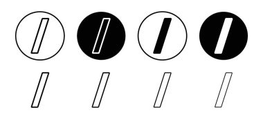 Web uygulaması ui için / simge vektör logosu koleksiyonu