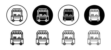 Web uygulaması ui için simge vektör logosu koleksiyonunu oyala