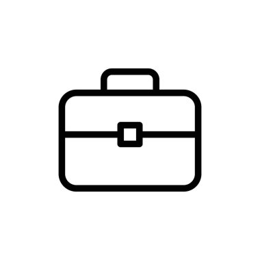 Evrak çantası simge vektör logo kümesi koleksiyonu veya paket grubu