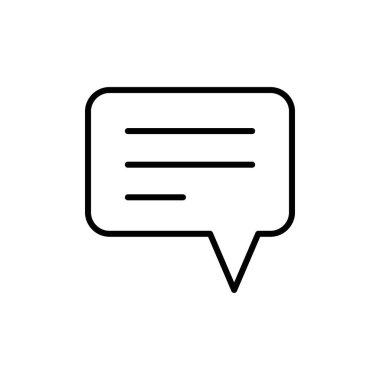 Yorum simgesi vektör logosu koleksiyonu veya paket grubu