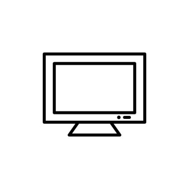 Bilgisayar Ekran simgesi vektör logosu koleksiyonu ya da paket grubu