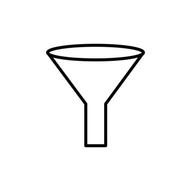 Filtre simgesi vektör logo kümesi koleksiyonu veya paket grubu