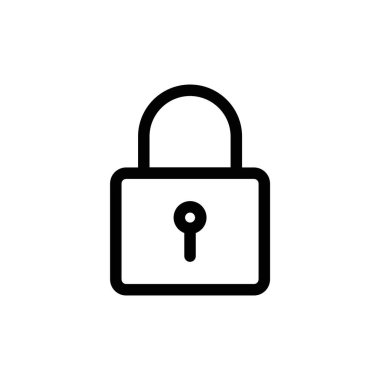 Simge vektör logo kümesi koleksiyonunu veya paket grubunu kilitle