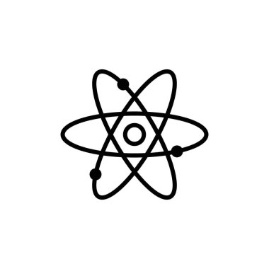 Fizik simgesi vektör logo kümesi koleksiyonu veya paket grubu