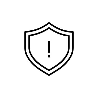 Kalkan ünlem simgesi vektör logosu koleksiyonu ya da paket grubu