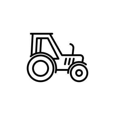 Traktör simge vektör logosu koleksiyonu veya paket grubu