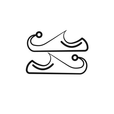 Ağ uygulaması için Arap khussa simgesi vektör logosu koleksiyonu