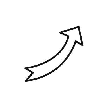 Web uygulaması ui için ok simgesi vektör logosu koleksiyonu