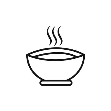 Web uygulaması için kase simgesi vektör logosu koleksiyonu