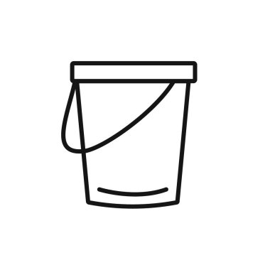 Web uygulaması ui için kova simgesi vektör logosu koleksiyonu