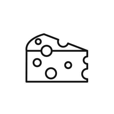 Web uygulaması için peynir simgesi vektör logosu koleksiyonu