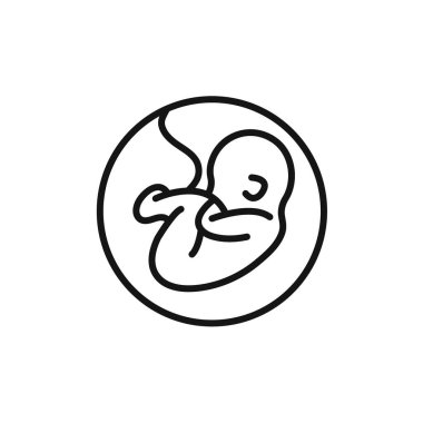 Web uygulaması için embriyo Çocuk simgesi vektör logosu koleksiyonu