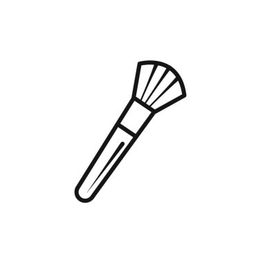 Web uygulaması ui için makyaj fırçası ikonu vektör logosu koleksiyonu