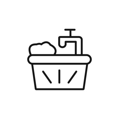 Web uygulaması için su emme simgesi vektör logosu koleksiyonu