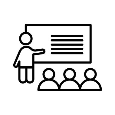 Simge logosu simgesi taşıyıcı ana hatları siyah ve beyaz renklerle çalıştırılıyor