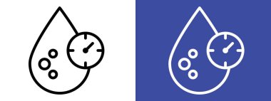 Yüksek kolesterol simgesi logosu işaret çizgisi siyah ve beyaz