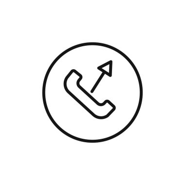 Giden simge logo işareti vektör ana hatlarını siyah ve beyaz olarak ara