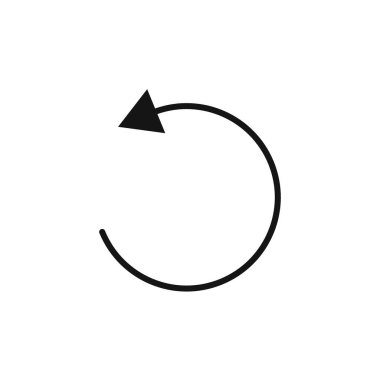 Simge simgesini siyah ve beyaz renkte geri al